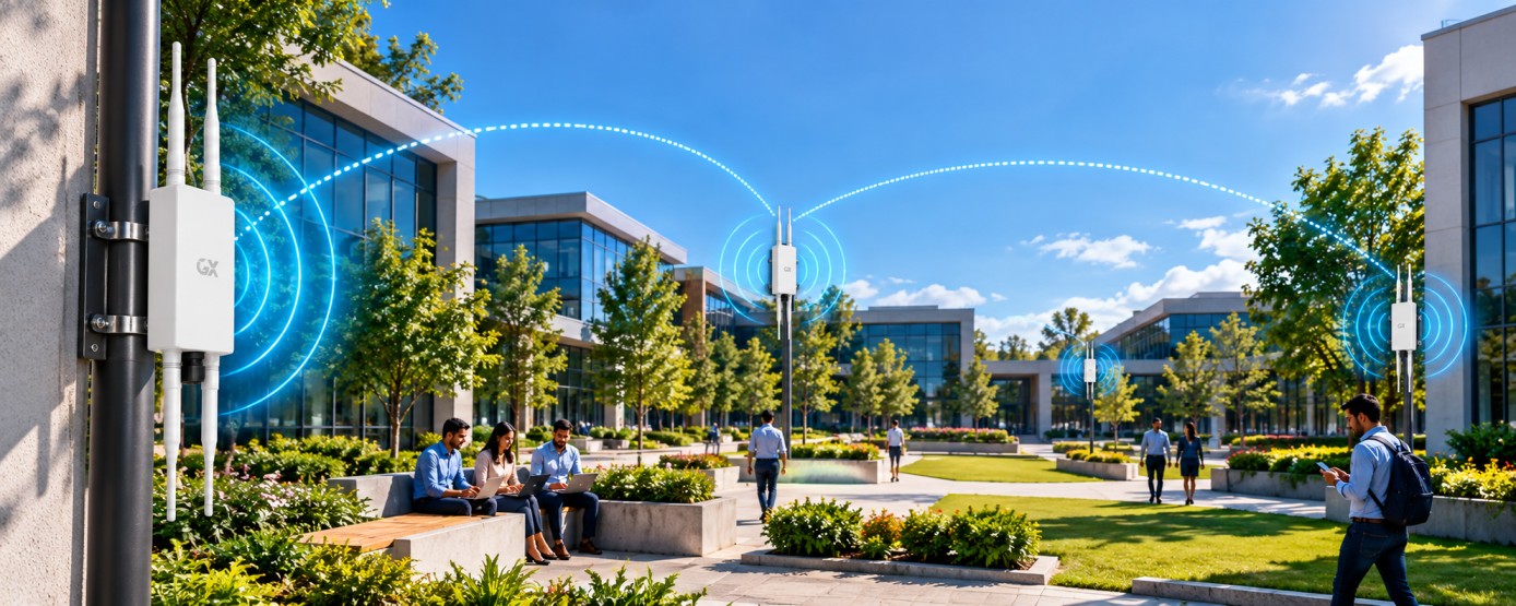 How to Build Reliable Outdoor Wi-Fi Networks with Wi-Fi 6 and Wi-Fi 7